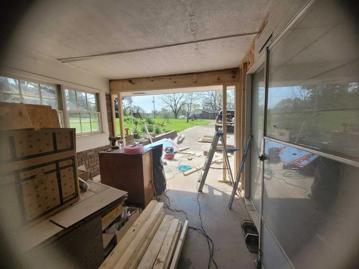 Air movers and dehumidifier for Water Mitigation Services in Byron